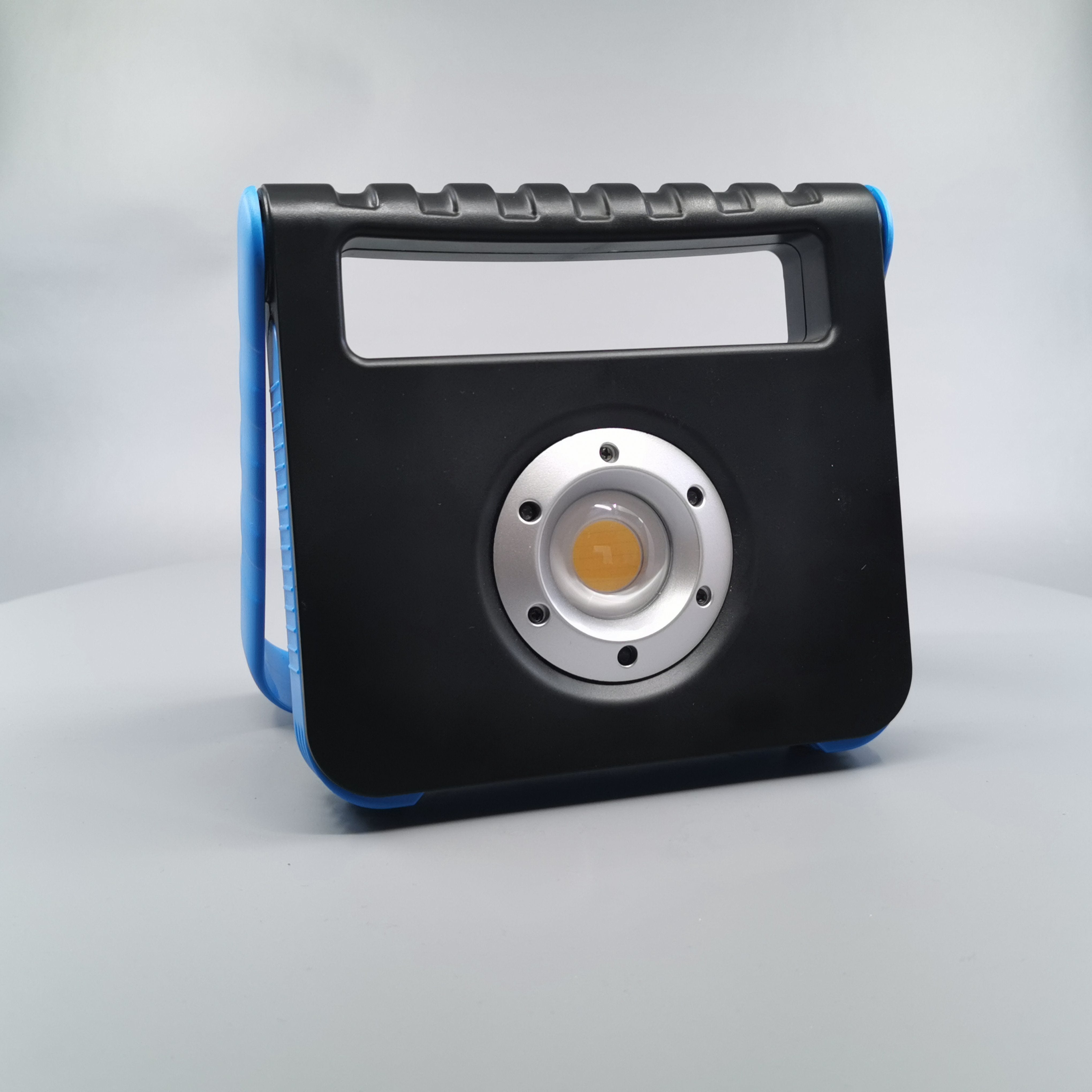 15W LED batteri arbejdslampe m. USB, 4000K