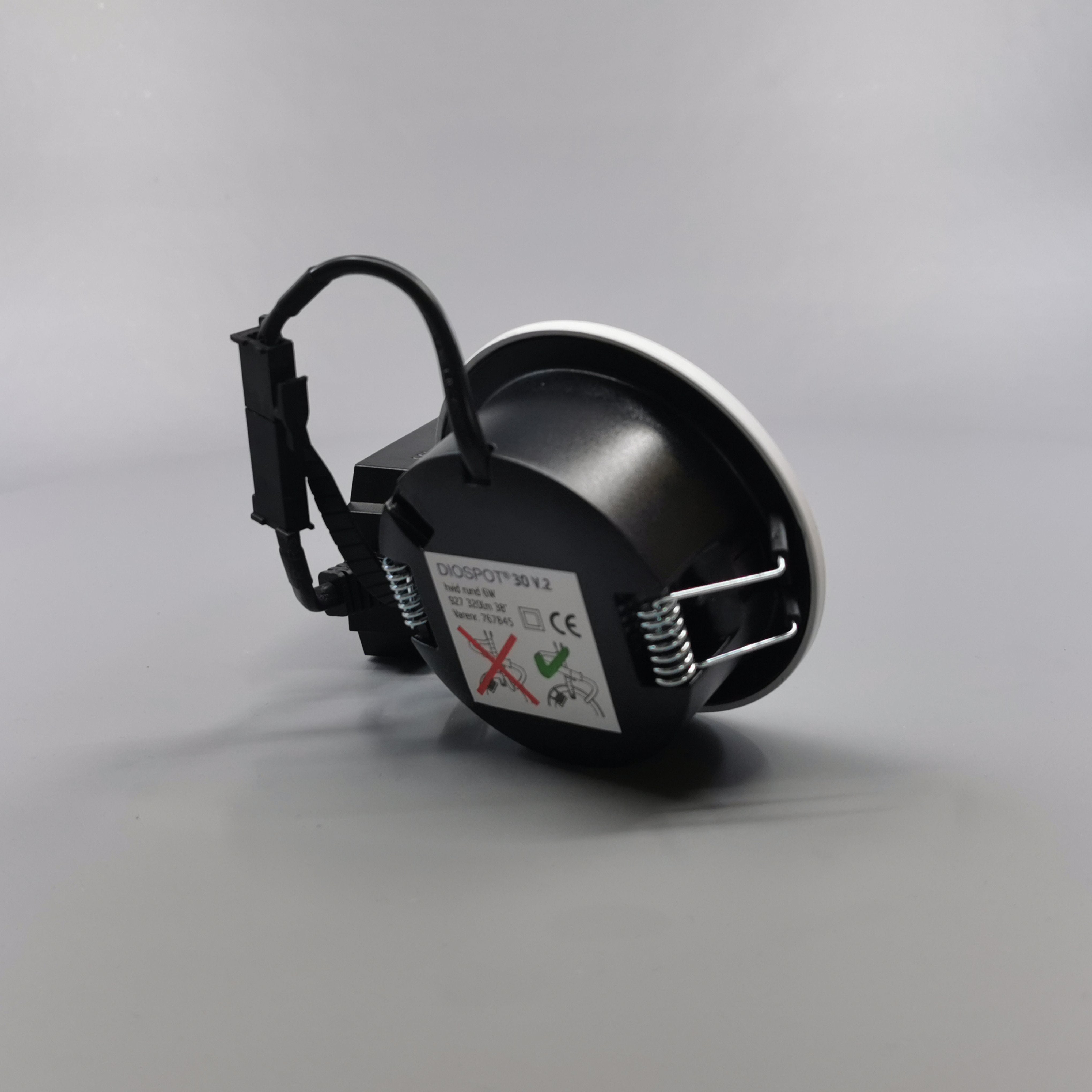 Diospot 30 V.2 6W 2700K 38° dæmpbar 32mm rund hvid