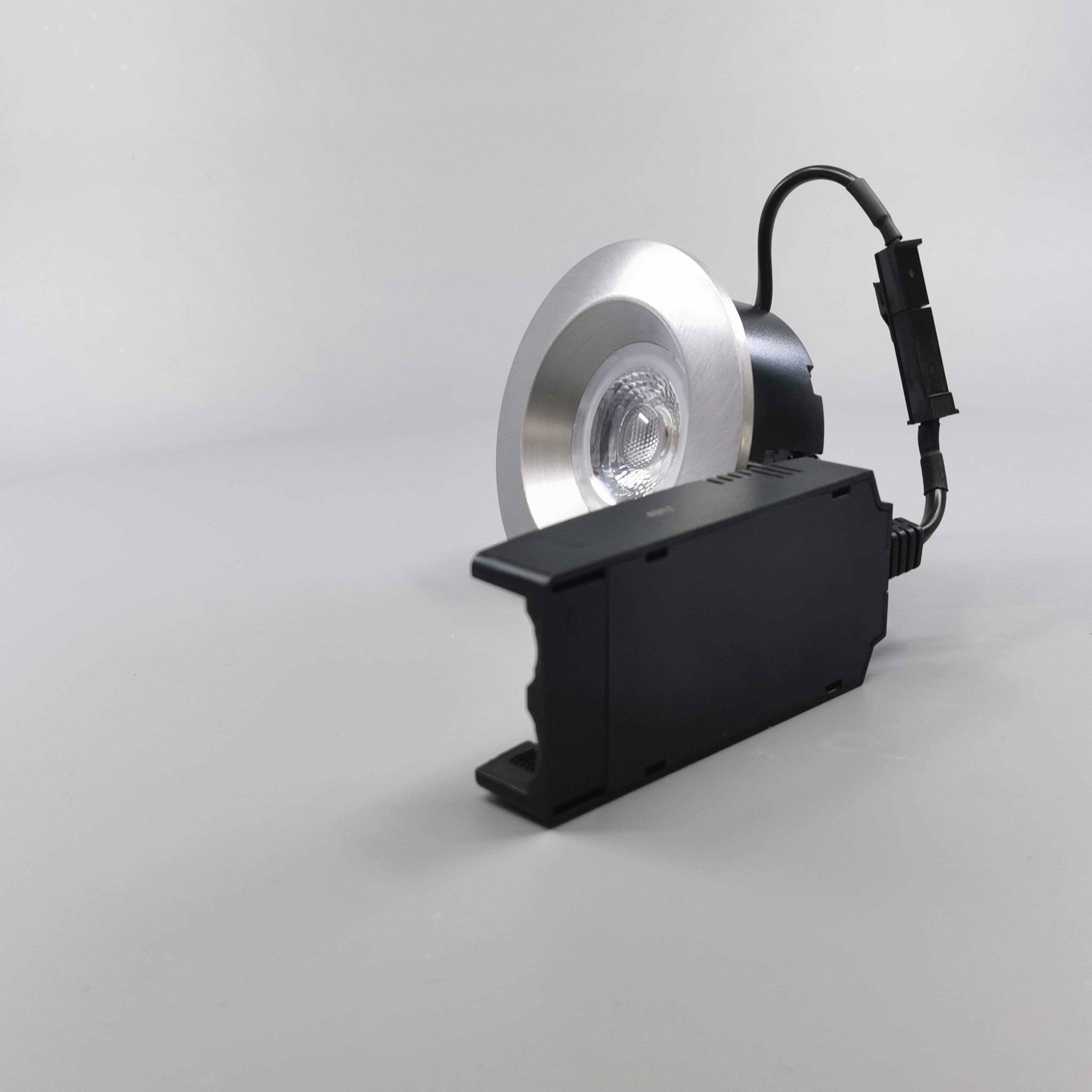 Diospot 30 One 6W 2700K 38° dæmpbar 32mm - børstet