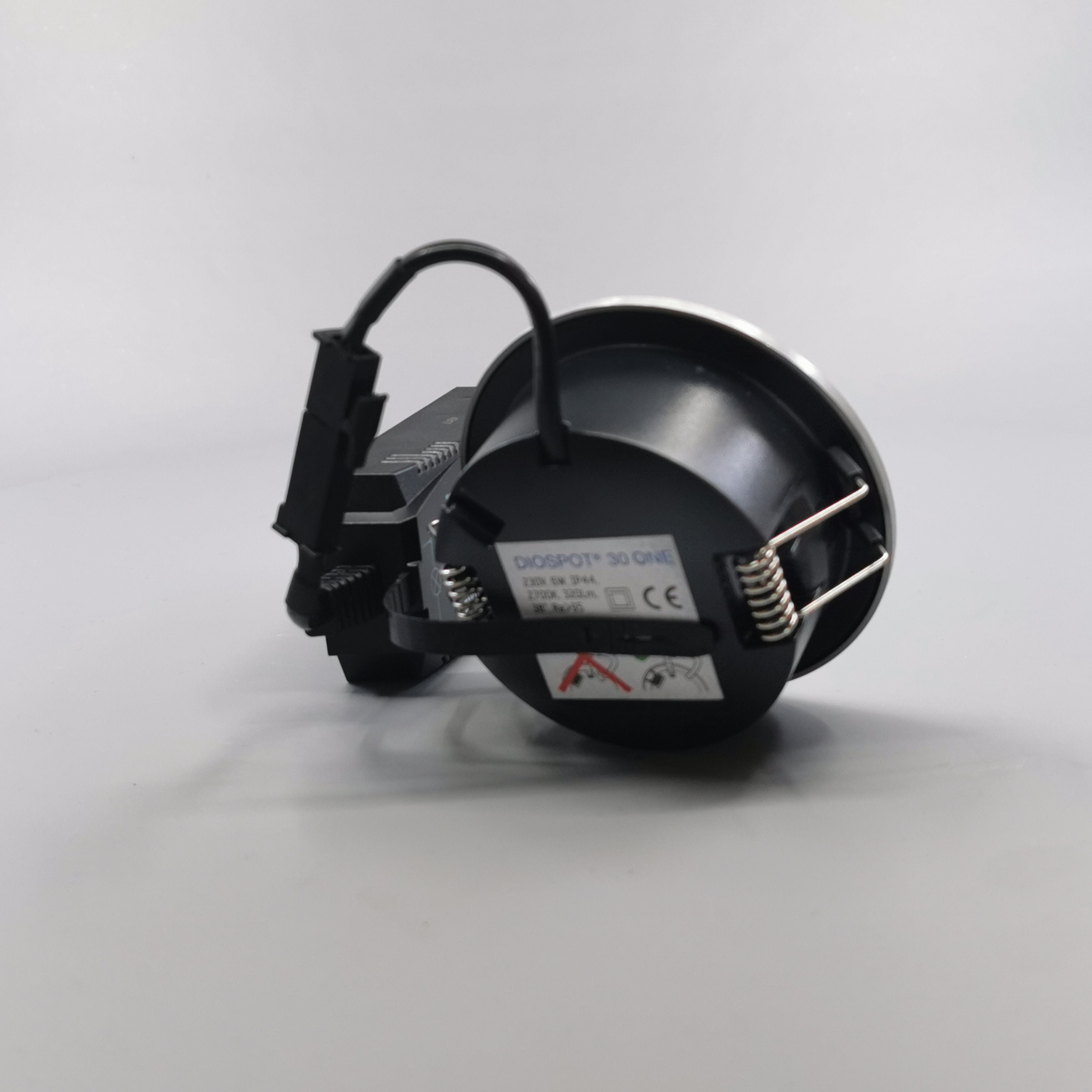 Diospot 30 One 6W 2700K 38° dæmpbar 32mm - børstet