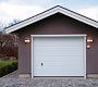 FACADEARMATUR GLASGOW, SORT, OPAL, E27, IP44
