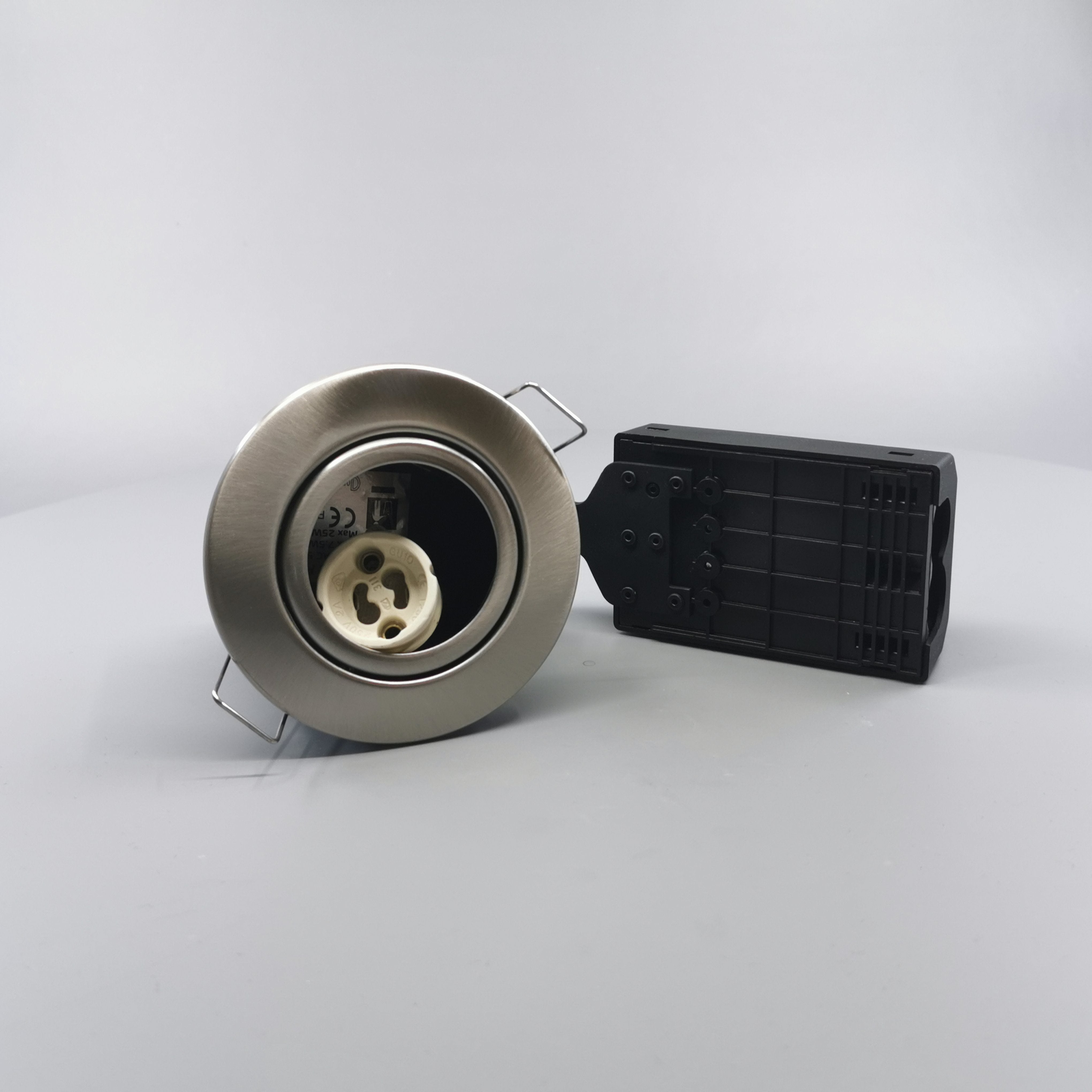 Pro Uni Install m. GU10 fatning til udendørs - Børstet