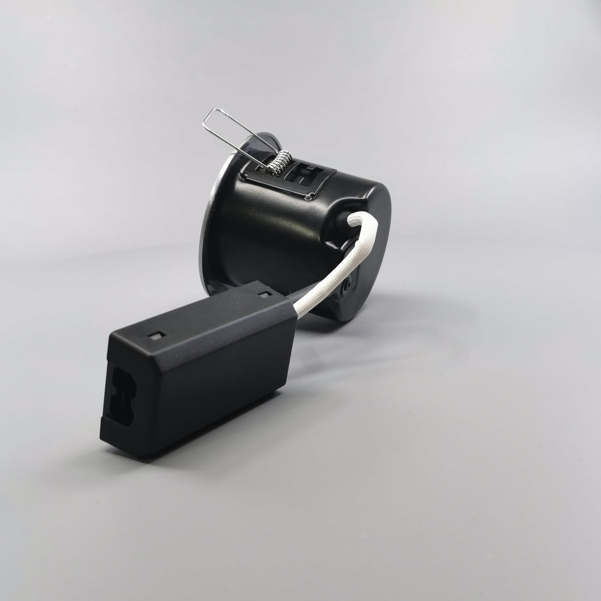 LED spot 5W dæmpbar flimmerfri 2700K 430Lm - Rund, børstet (360° frame 9)