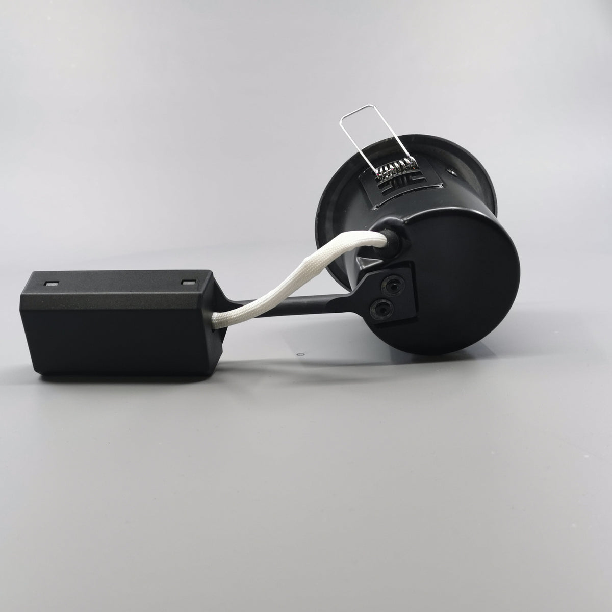 LED spot 5W dæmpbar flimmerfri 2700K 430Lm - Rund, børstet (360° frame 13)