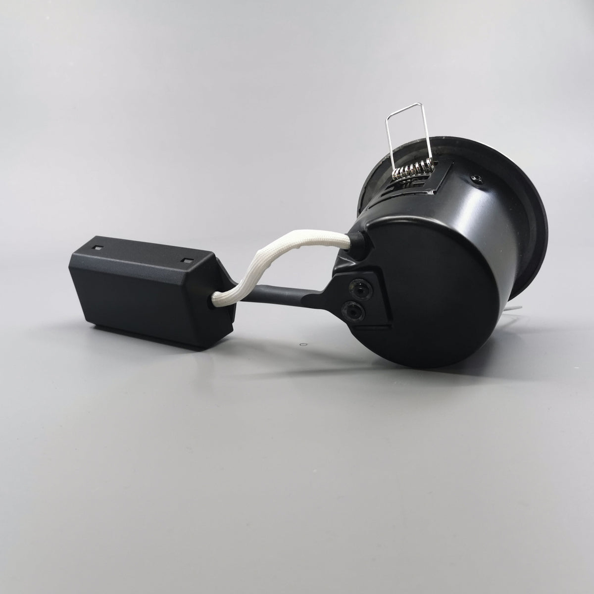 LED spot 5W dæmpbar flimmerfri 2700K 430Lm - Rund, børstet (360° frame 15)
