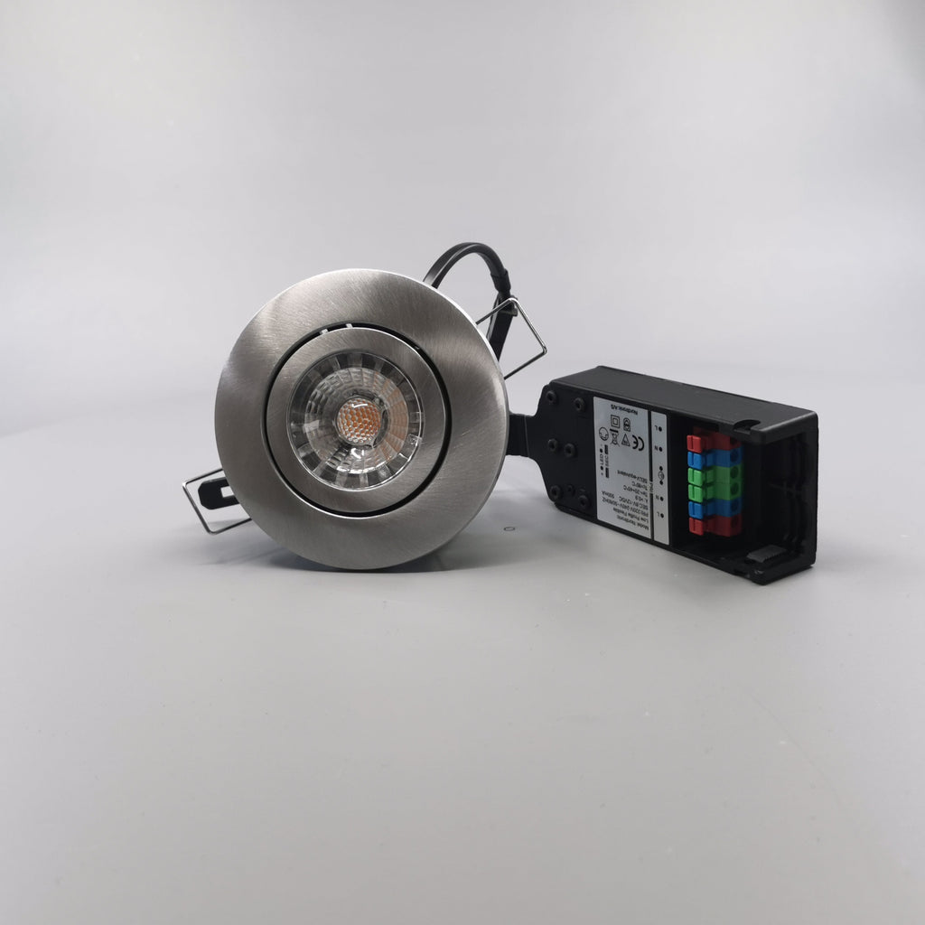 LED spot 6W 35° børstet 3000K 33mm. - Type: 3512