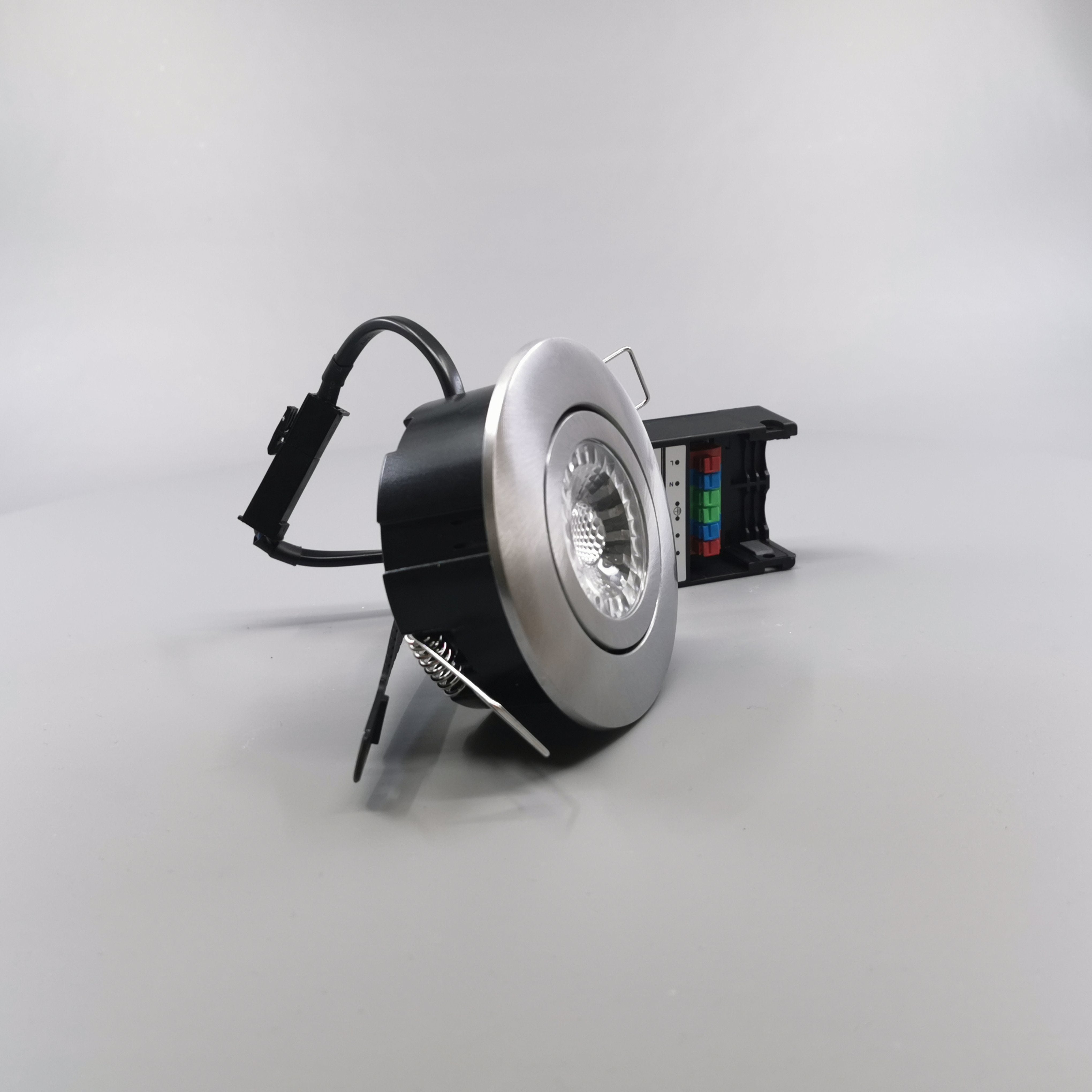 LED spot 6W 35° børstet 3000K 33mm. - Type: 3512