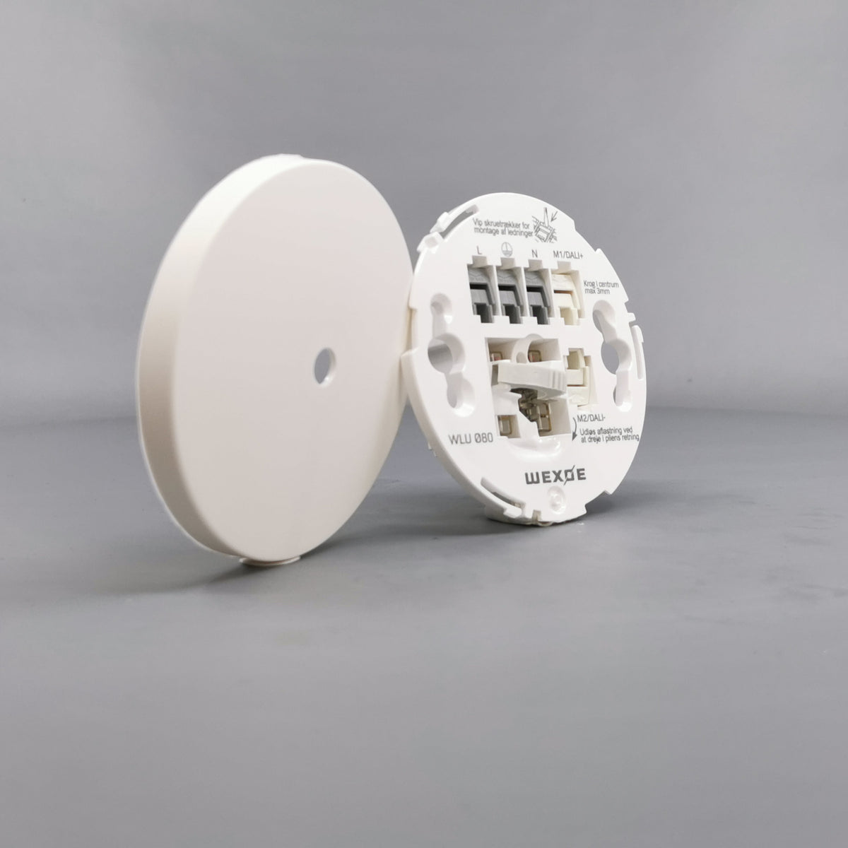 Lampeudtag Universal WEXØE Ø80 hvid (360° frame 22)