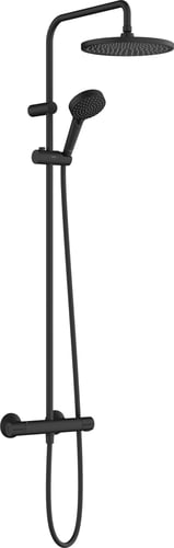 Hansgrohe Vernis Blend Showerpipe 240, 1jet, EcoSmart, mat sort