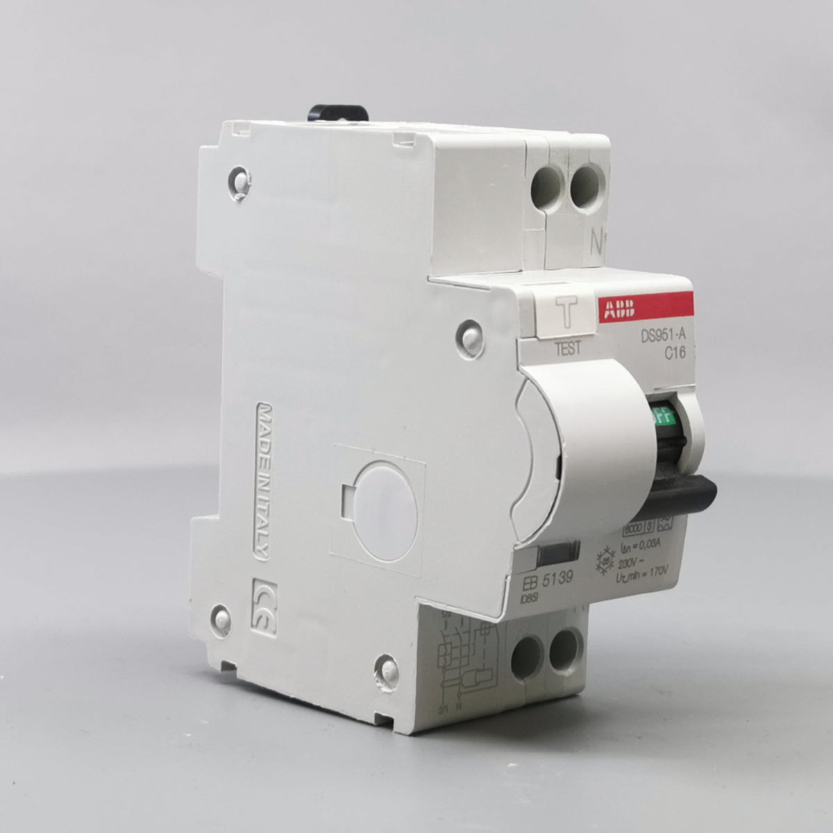 Fejlstrømskombiation hpfi 1-pol +N C-16A 30mA (360° frame 22)