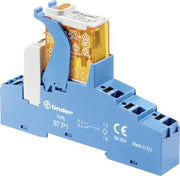KOMPLET RELÆ 8A 2C/O 230VAC LED PUSHIN