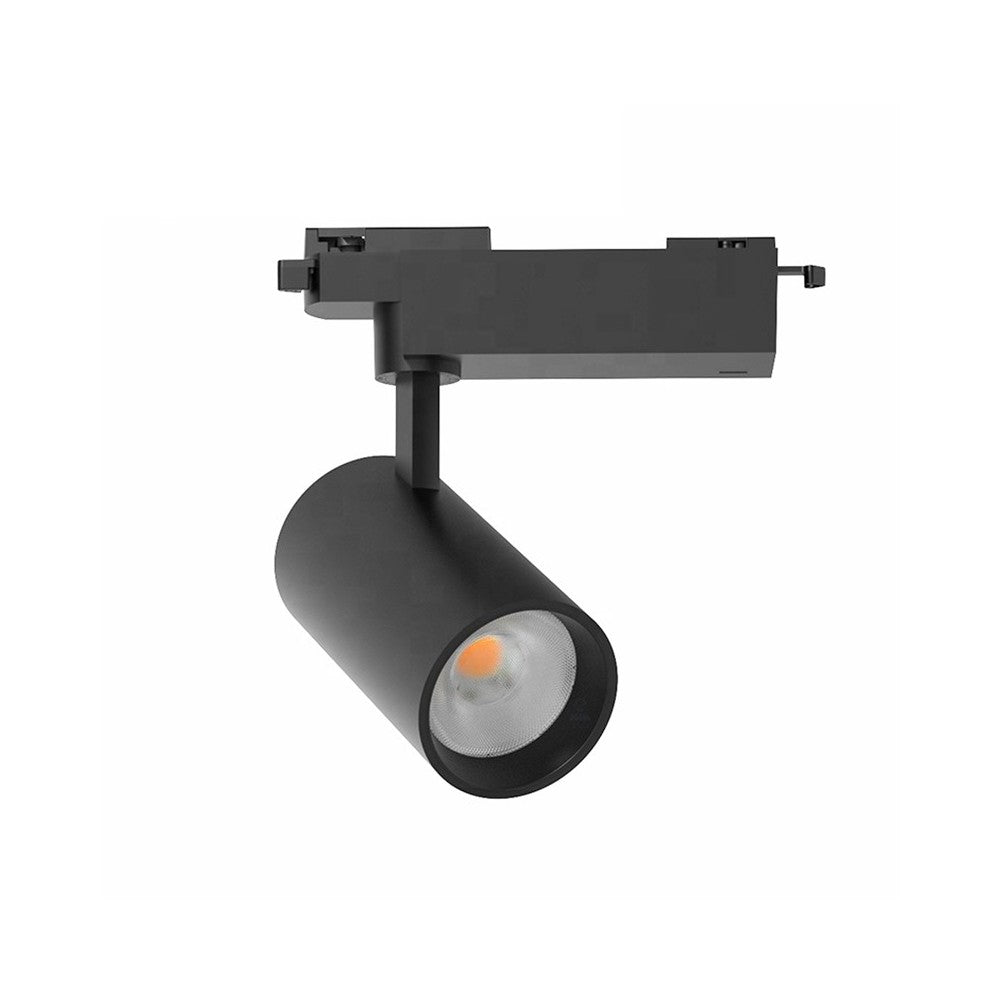 LEDskinnespot 28W - 4900lm, RA90, 3 wire, 1-faset, sort