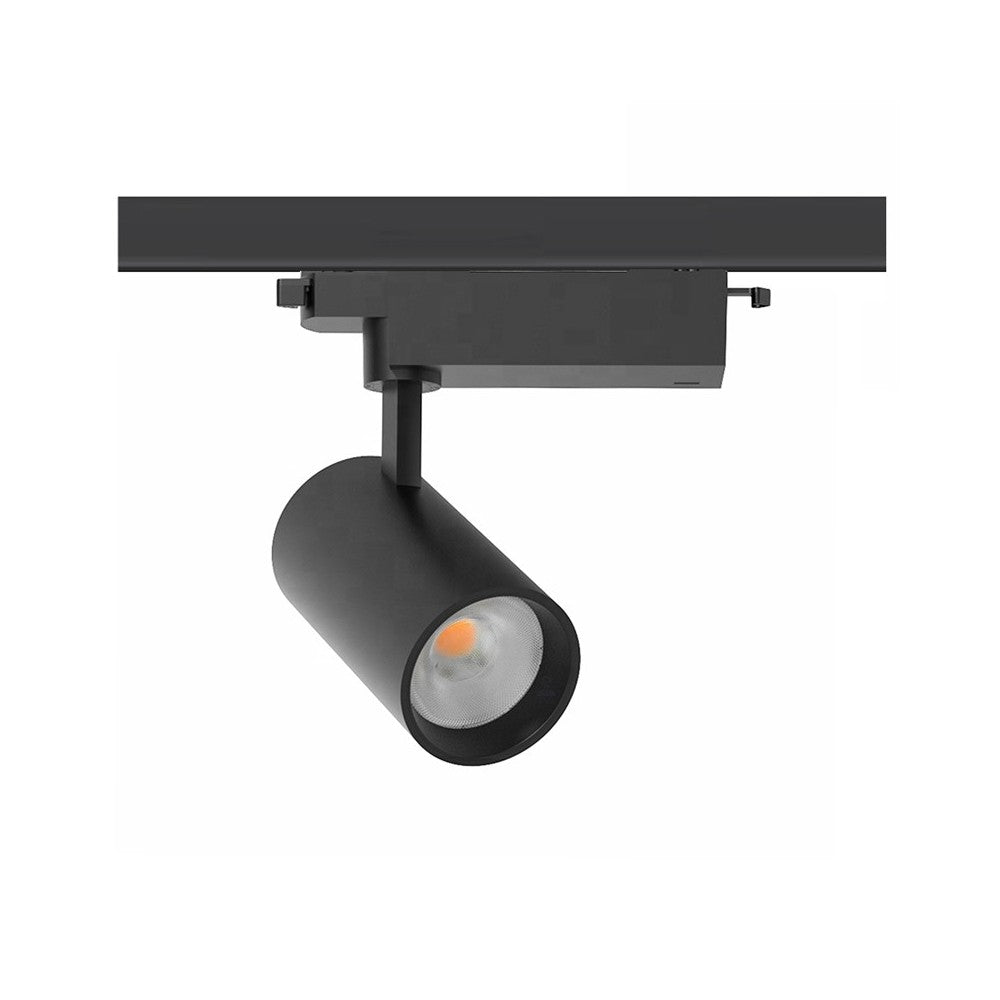 LEDskinnespot 28W - 4900lm, RA90, 3 wire, 1-faset, sort