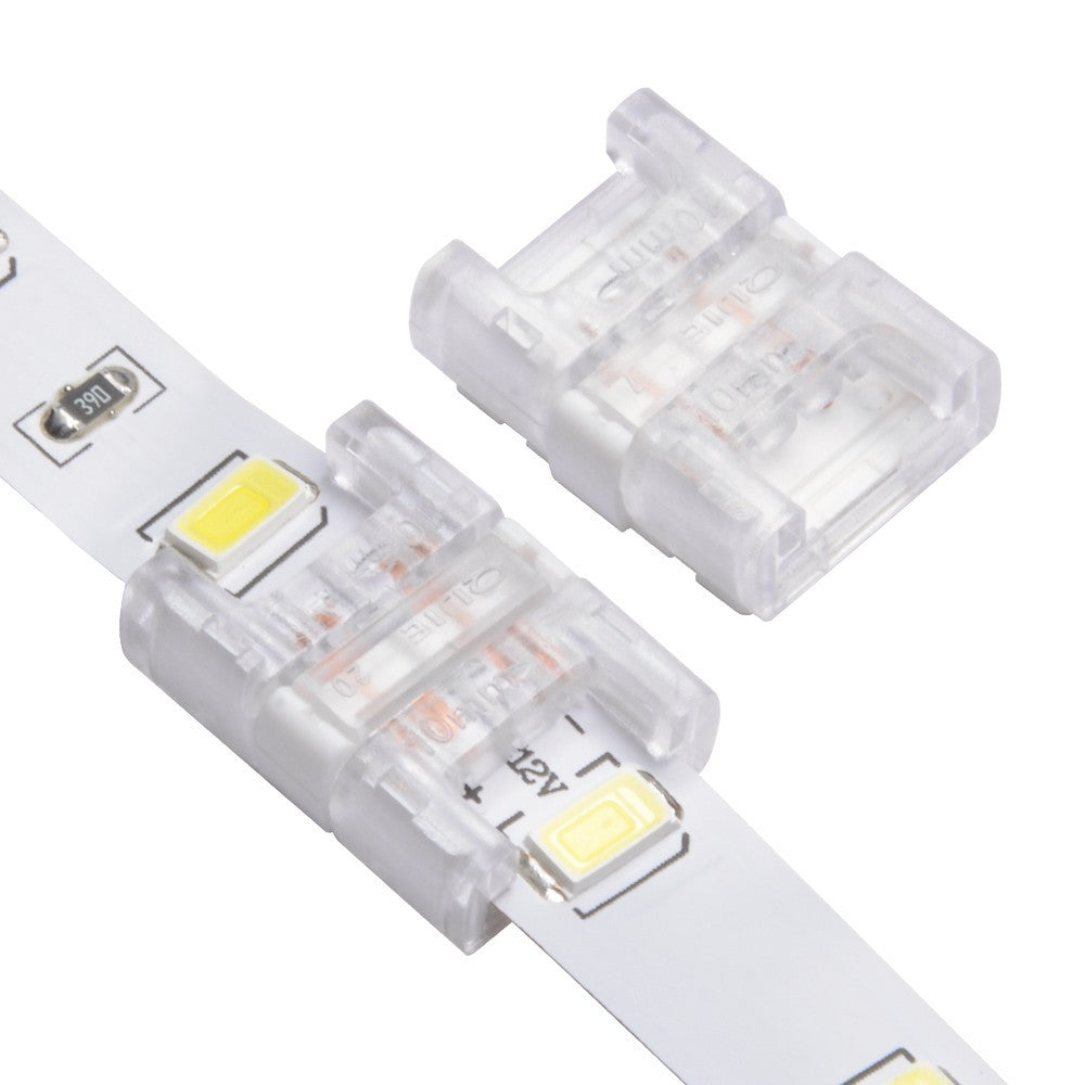Smal LED Strip Samler - 10mm, Enkeltfarvet, IP20, 5V-24V