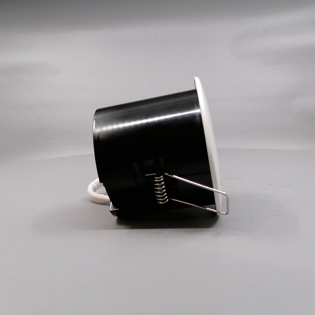 Pro Indbygningsspot m 5,5W DimTone LED pære - Mat hvid (360° frame 19)