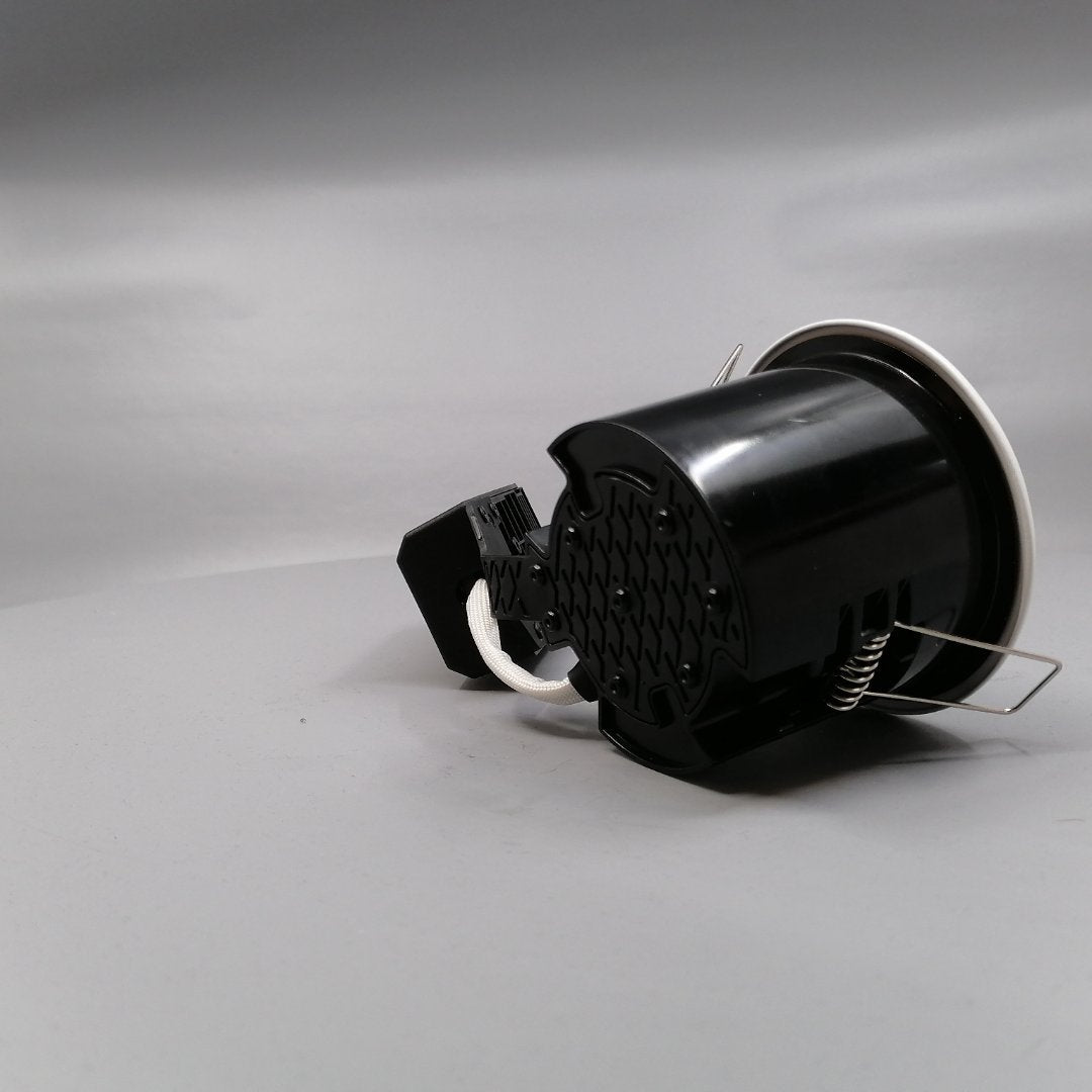 Pro indbygningsspot m. 3-Trins dæmpbar LED pære 3000K - Mat hvid (360° frame 17)