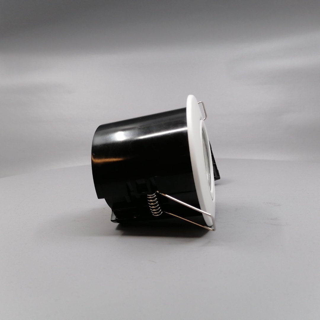 Pro indbygningsspot m. 3-Trins dæmpbar LED pære 3000K - Mat hvid