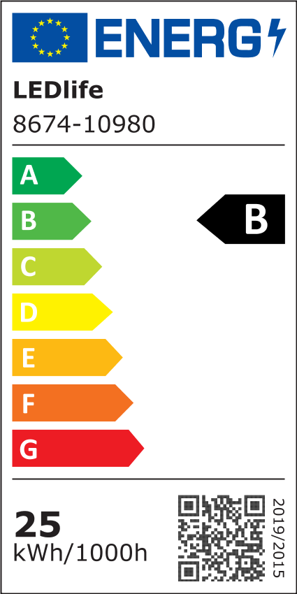 LEDlife T8-FOCUS150 - 25W LED-rør, 175lm/W, 60° spredning, 150 cm