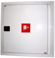 Falck slangeskab. Model 3SW. 30 meter 1" slange. Frem/Indbygning
