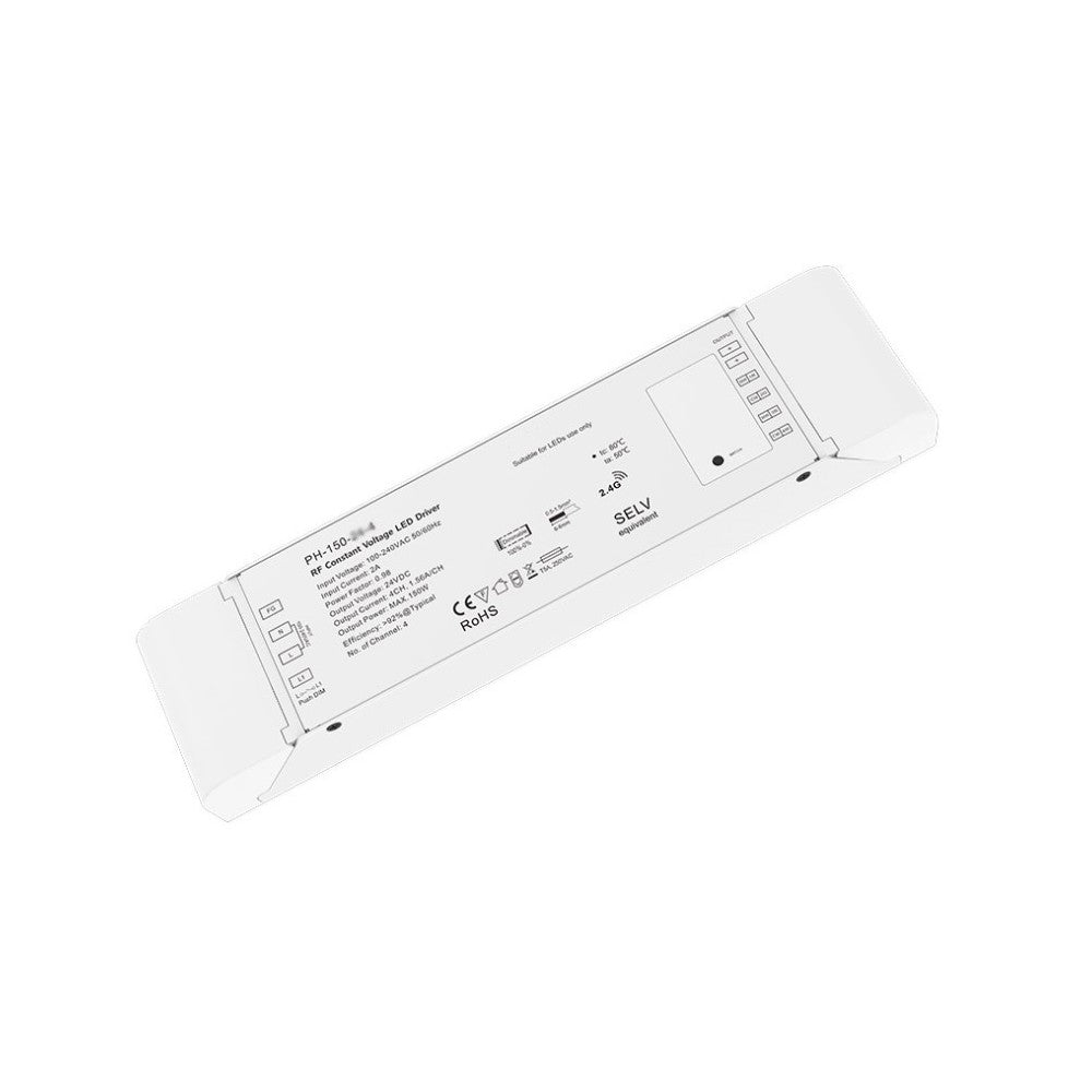 Troldtekt LED Skinnesæt 3x60 cm - CCT, Planforsænket, Akustilight inkl. fjernbetjening, ledninger og driver (19W, 24V, 1900lm, RA93, 5 års producentgaranti)