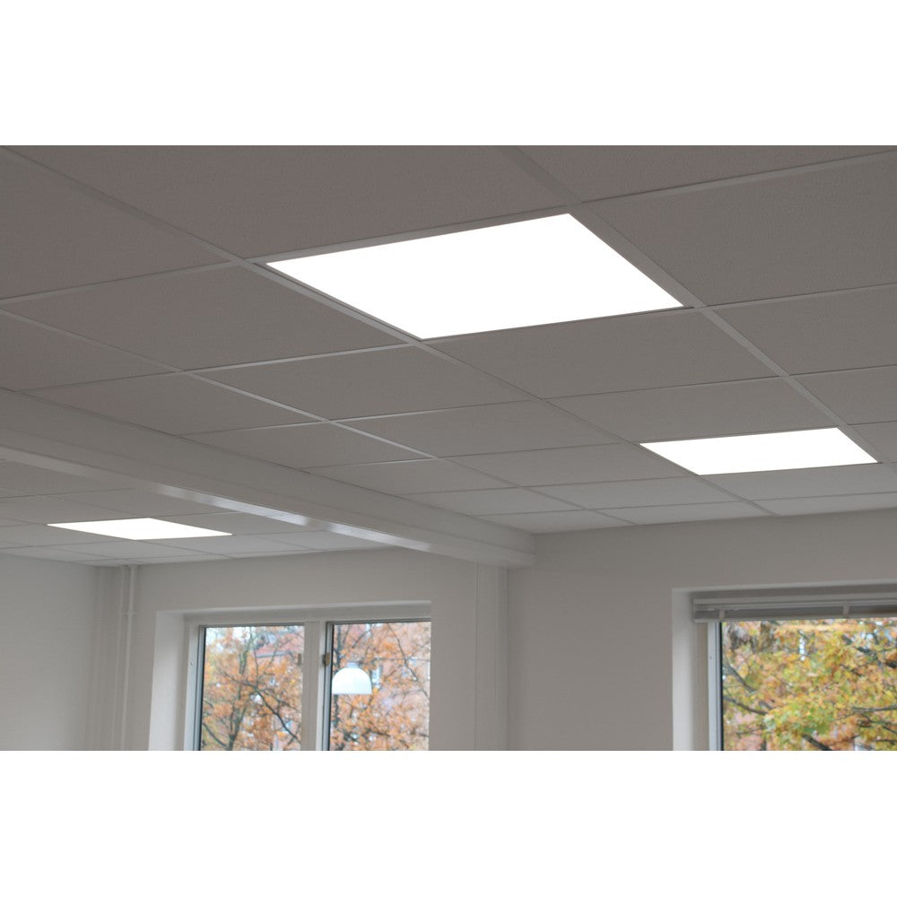 LEDlife 60x60 Zigbee CCT Smart Home LED panel - 36W, CCT, Bagbelyst, Hvid kant