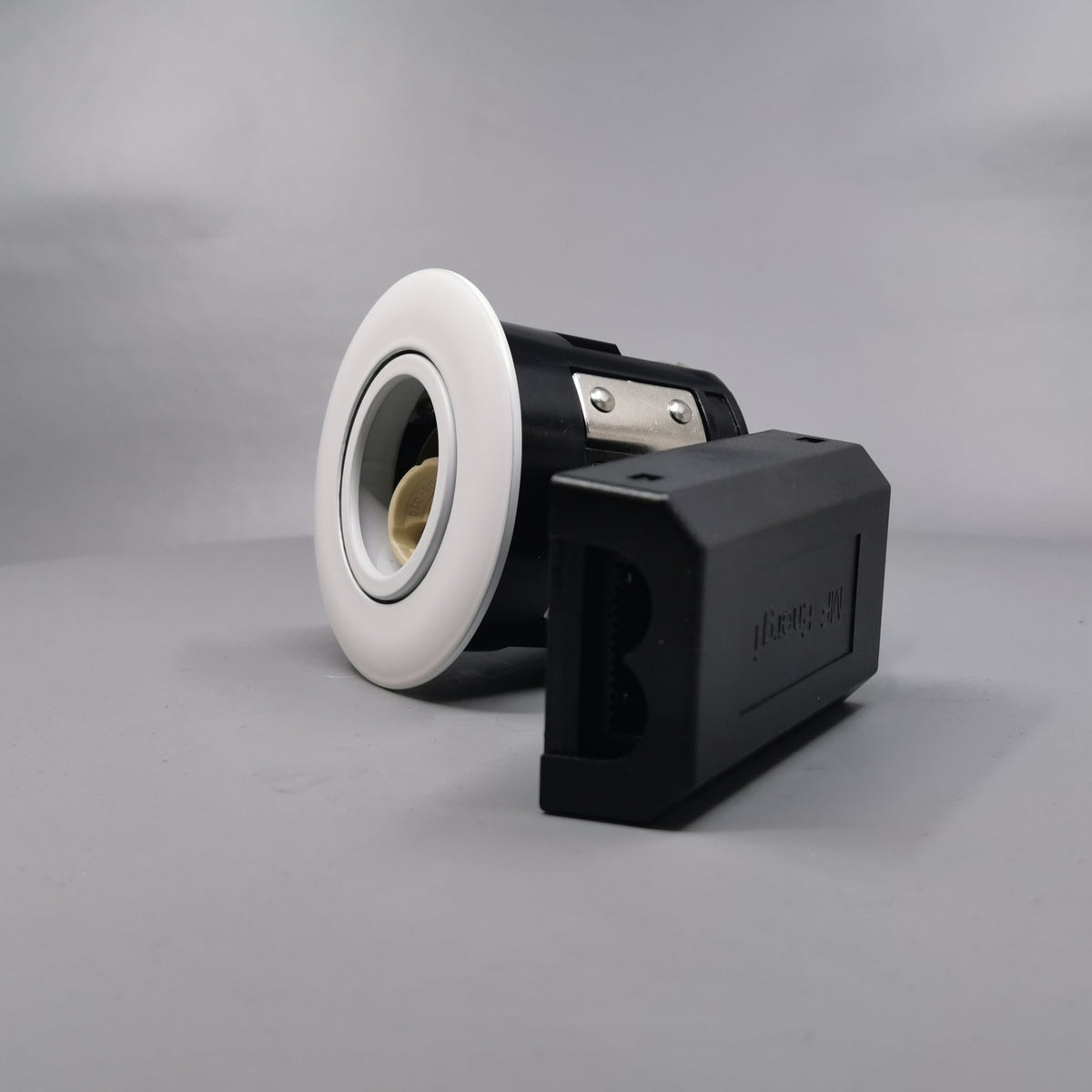 Pro indbygningsspots m/GU10 fatning - rund mat hvid (360° frame 5)
