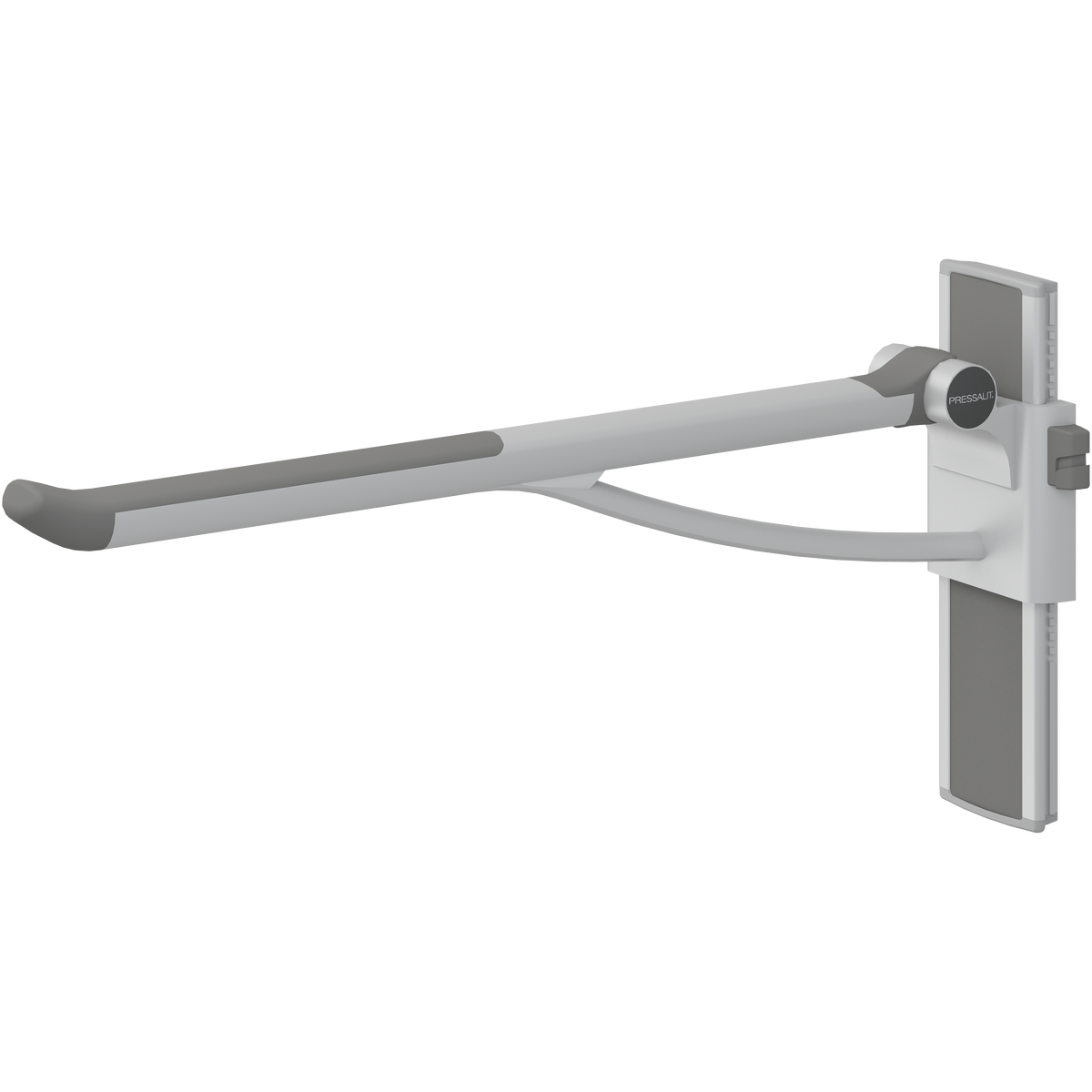 Pressalit PLUS toiletstøtte, 850 mm, højrehåndsbetjent