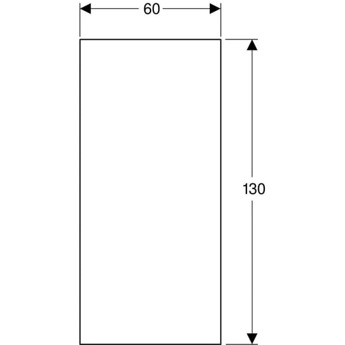 Geberit GIS panel (130X60X1.8)