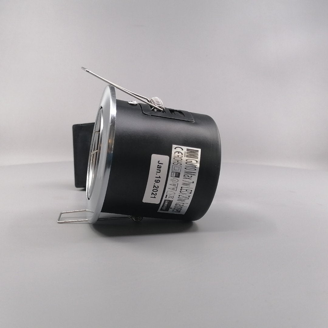 Pro indbygningsspot m 4W LED pære 3000K - Børstet