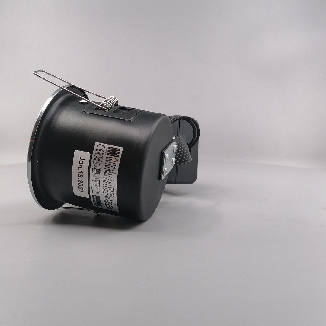 Pro indbygningsspot m 4W LED pære 3000K - Børstet