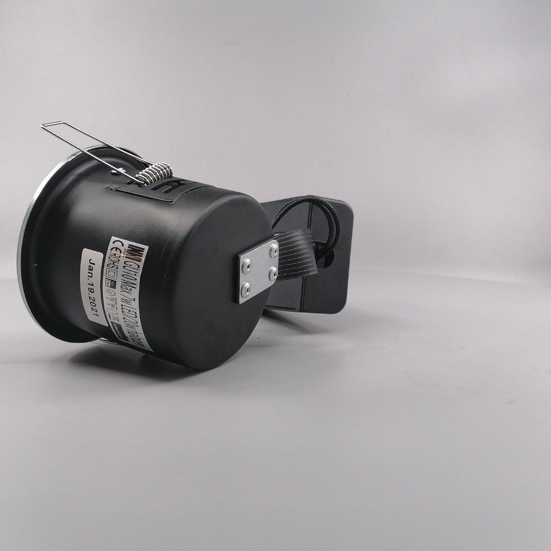 Pro indbygningsspot m 4W LED pære 3000K - Børstet