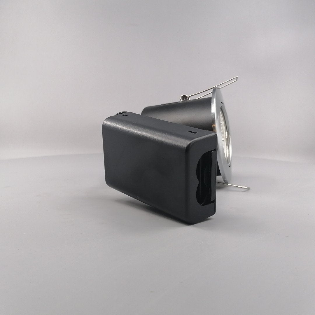 Pro indbygningsspot m 4W LED pære 3000K - Børstet