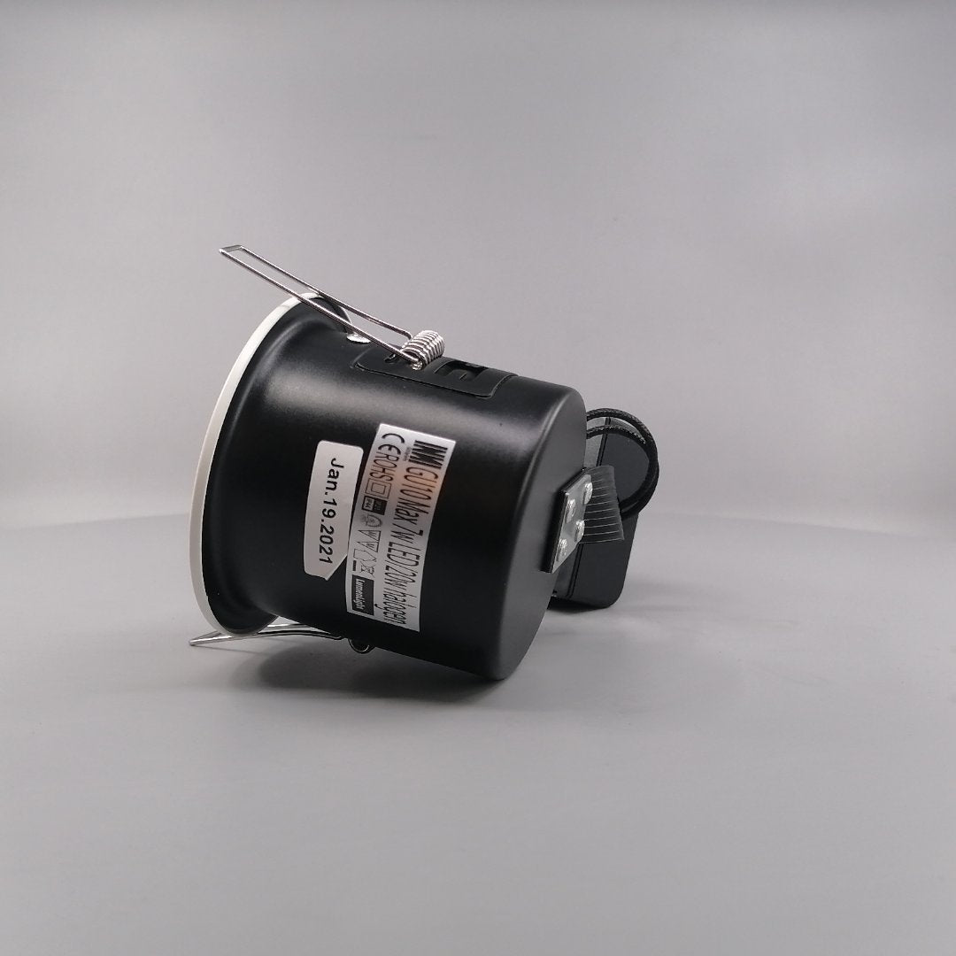 Pro indbygningsspot m 5W LED pære 3000K - Mat hvid