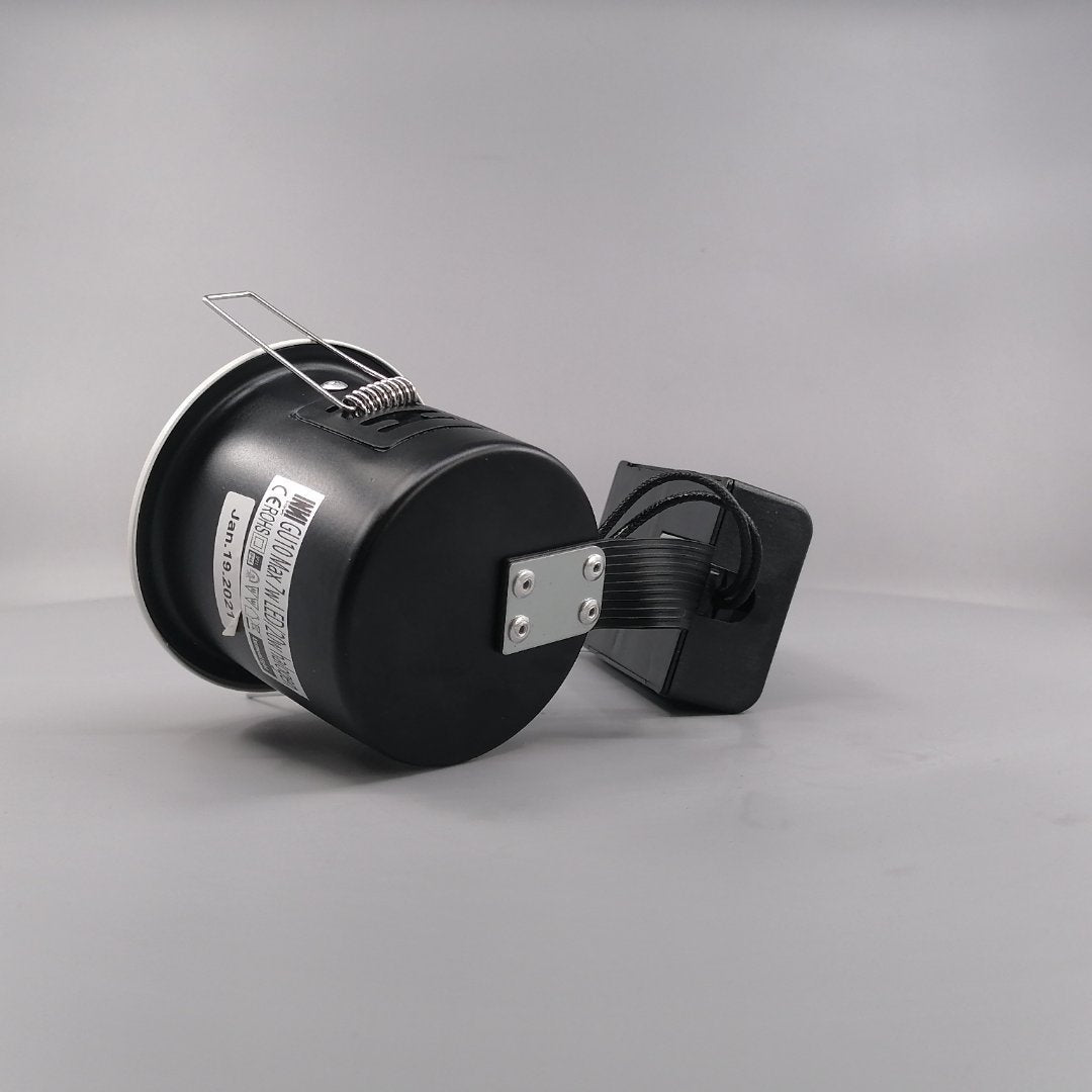 Pro indbygningsspot m 5W LED pære 3000K - Mat hvid