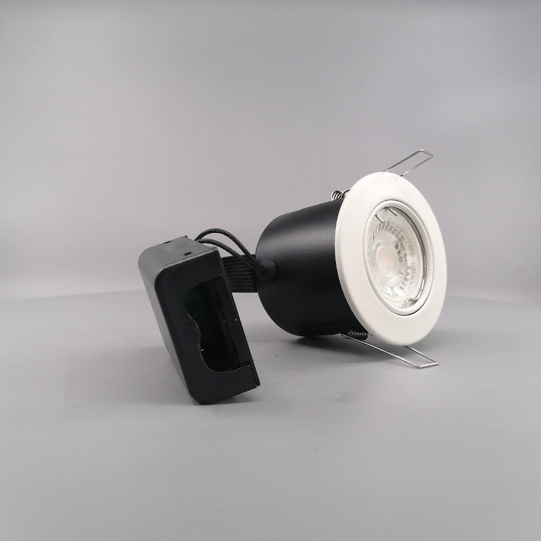 Pro indbygningsspot m 5W LED pære 3000K - Mat hvid