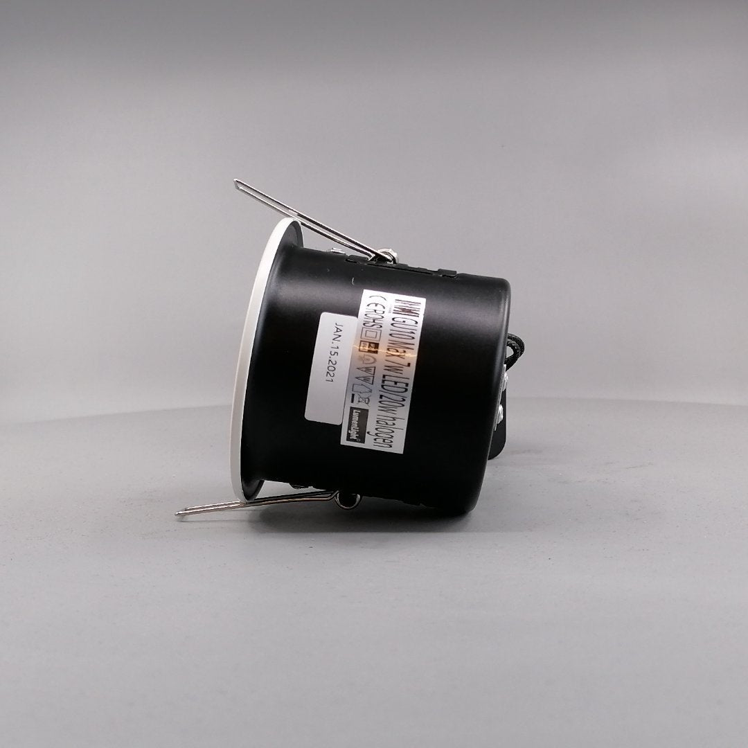 Pro Indbygningsspot m 5,5W DimTone LED pære - Mat hvid