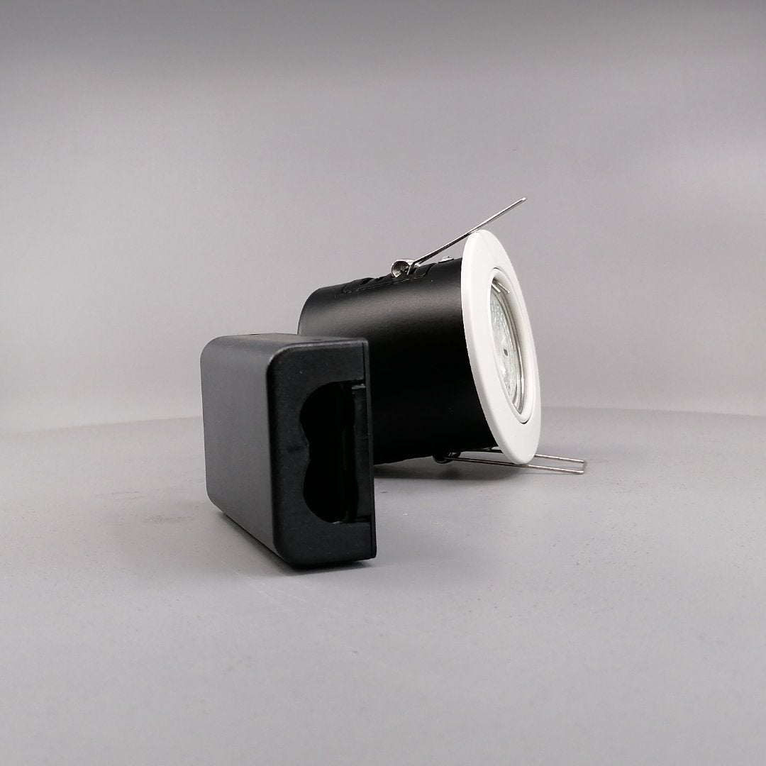 Pro Indbygningsspot m 5,5W DimTone LED pære - Mat hvid