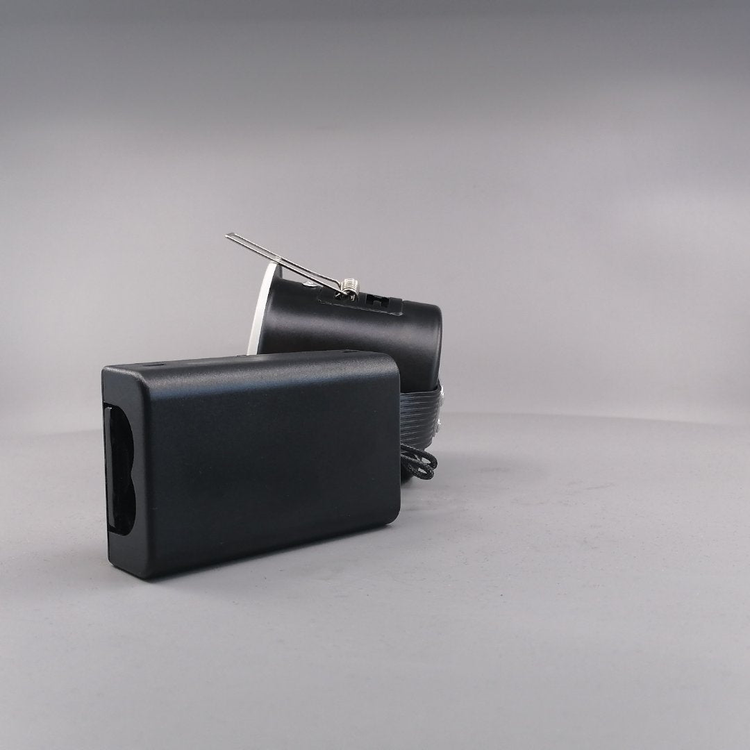 Pro indbygningsspot m. 3-Trins dæmpbar LED pære 3000K - Mat hvid (360° frame 7)