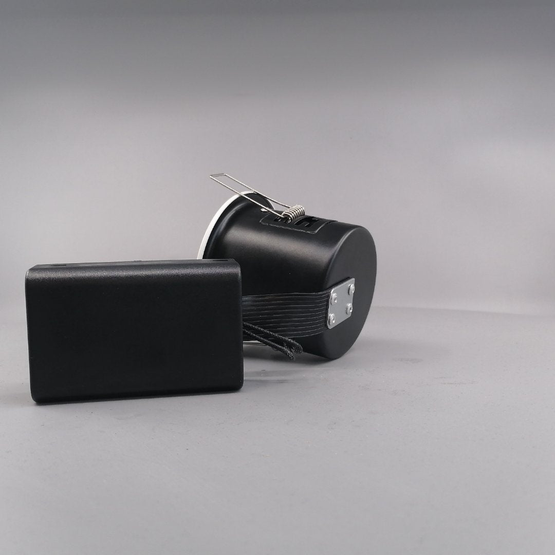 Pro indbygningsspot m. 3-Trins dæmpbar LED pære 3000K - Mat hvid (360° frame 9)