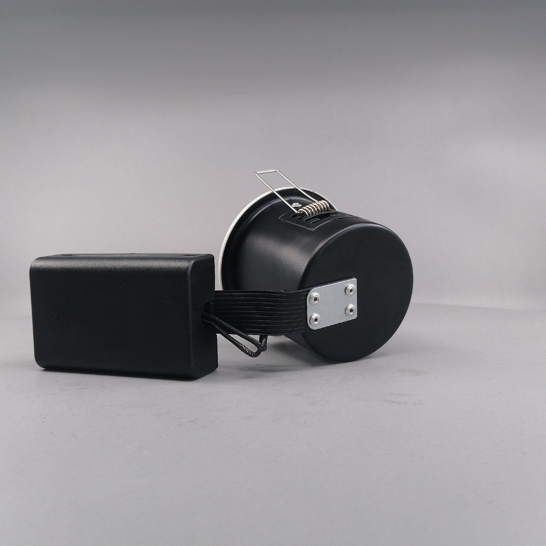 Pro indbygningsspot m. 3-Trins dæmpbar LED pære 3000K - Mat hvid (360° frame 11)