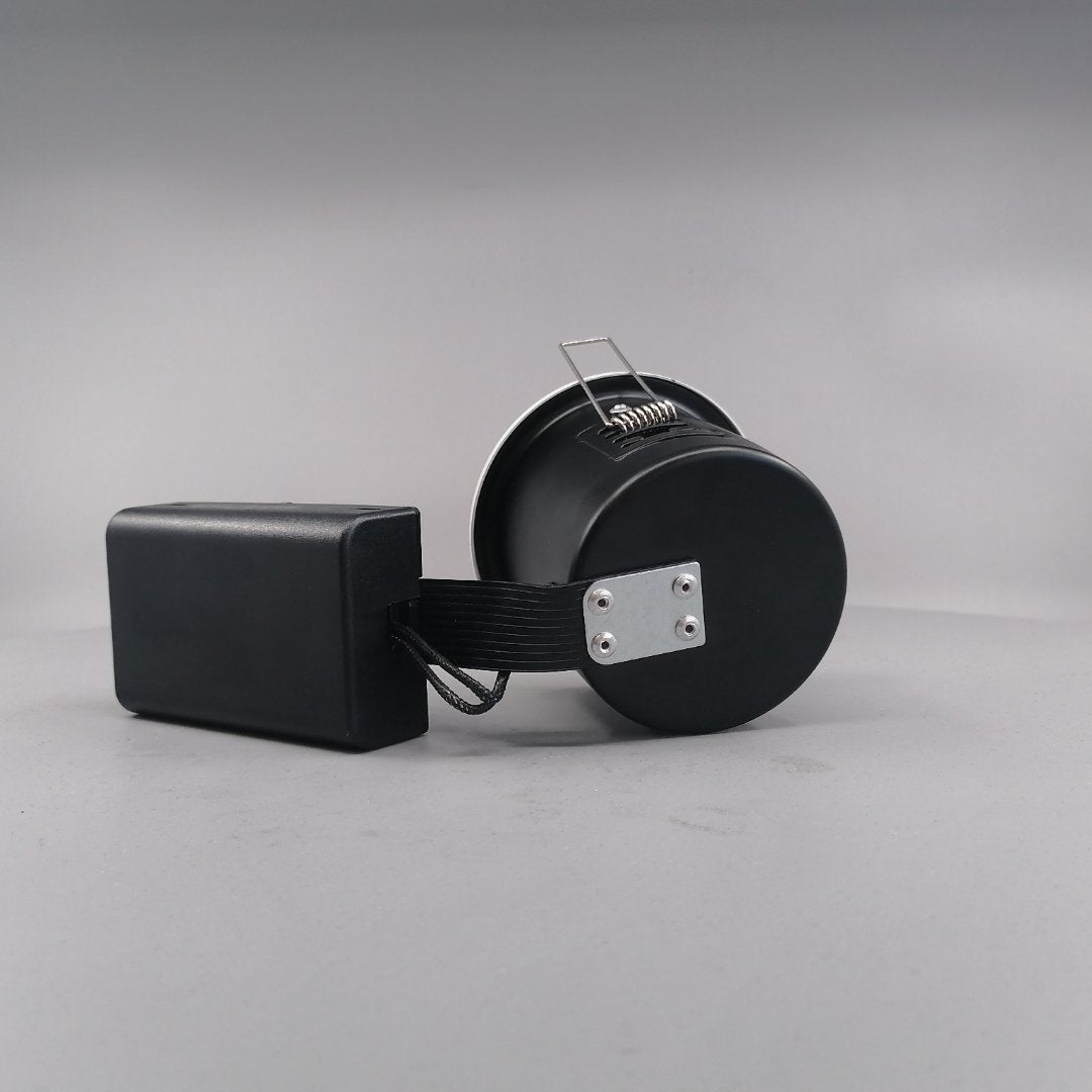 Pro indbygningsspot m. 3-Trins dæmpbar LED pære 3000K - Mat hvid (360° frame 12)