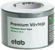 GAFFATAPE PREMIUM, SØLV, BREDDE 50 MM