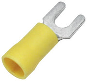GAFFELKABELSKO, ISOLEREDE, 4,0-6,0 MM², GUL, 100 STK/FRP