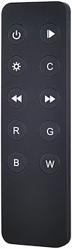 FJERNKONTROL & MODTAGERRF RGBW/RGB