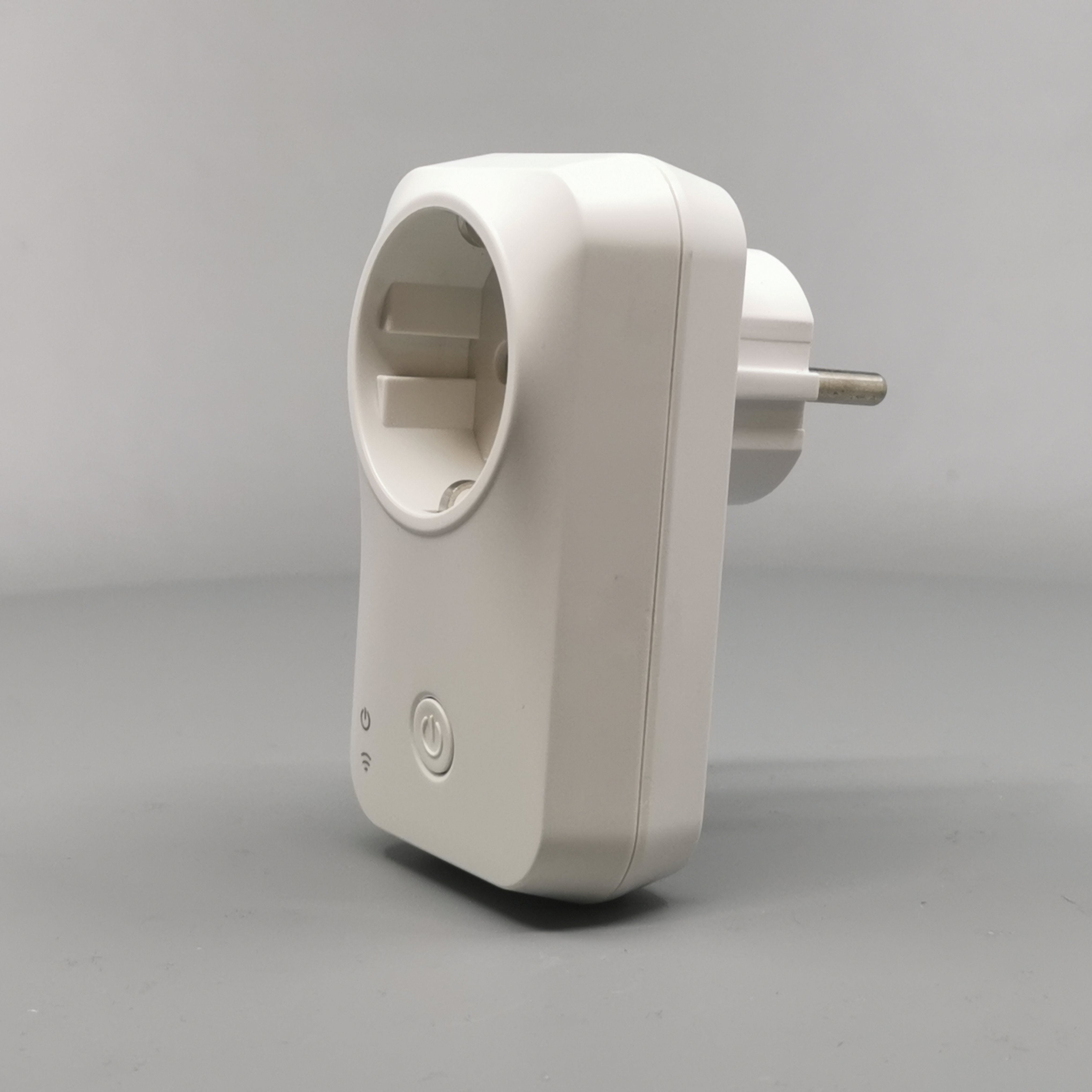 Wi-Fi stikkontakt m. tænd/sluk via smartphone