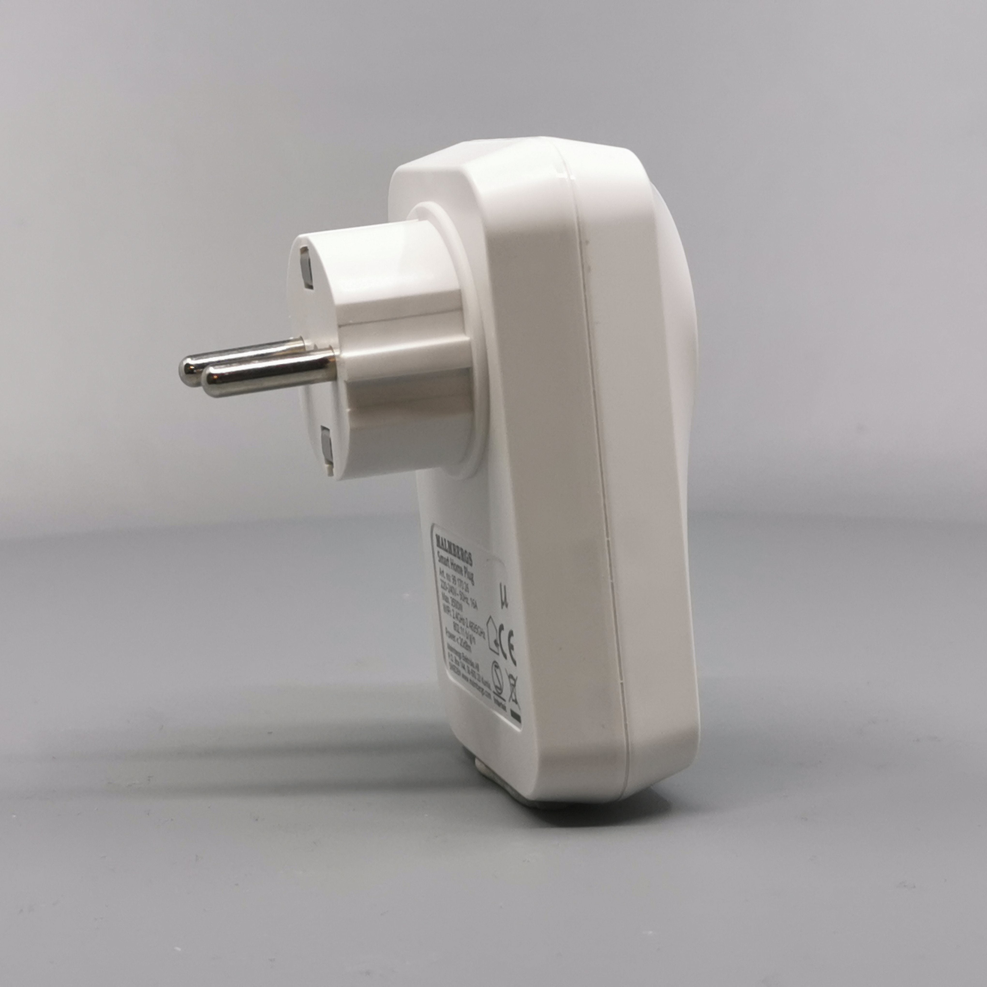 Wi-Fi stikkontakt m. tænd/sluk via smartphone