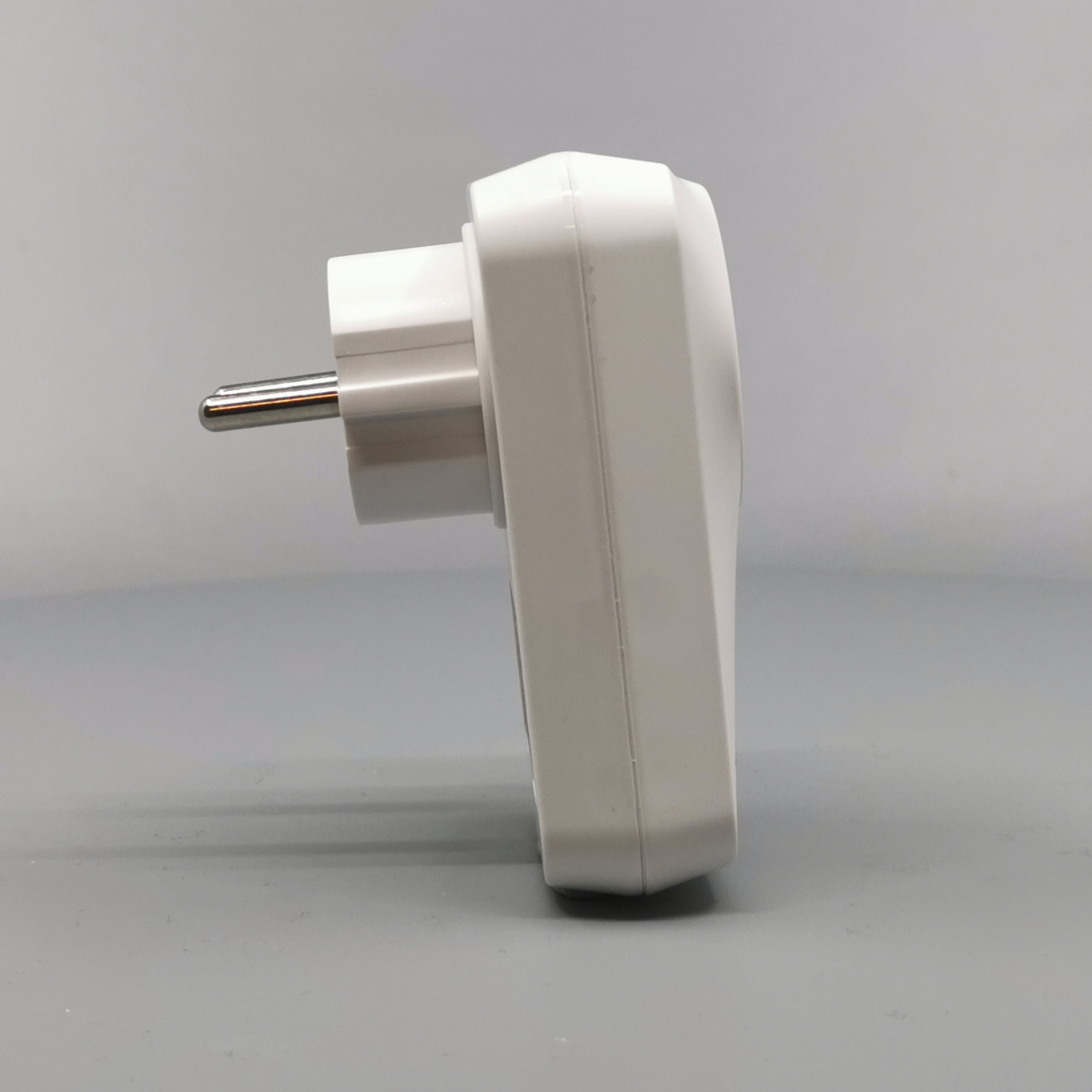 Wi-Fi stikkontakt m. tænd/sluk via smartphone