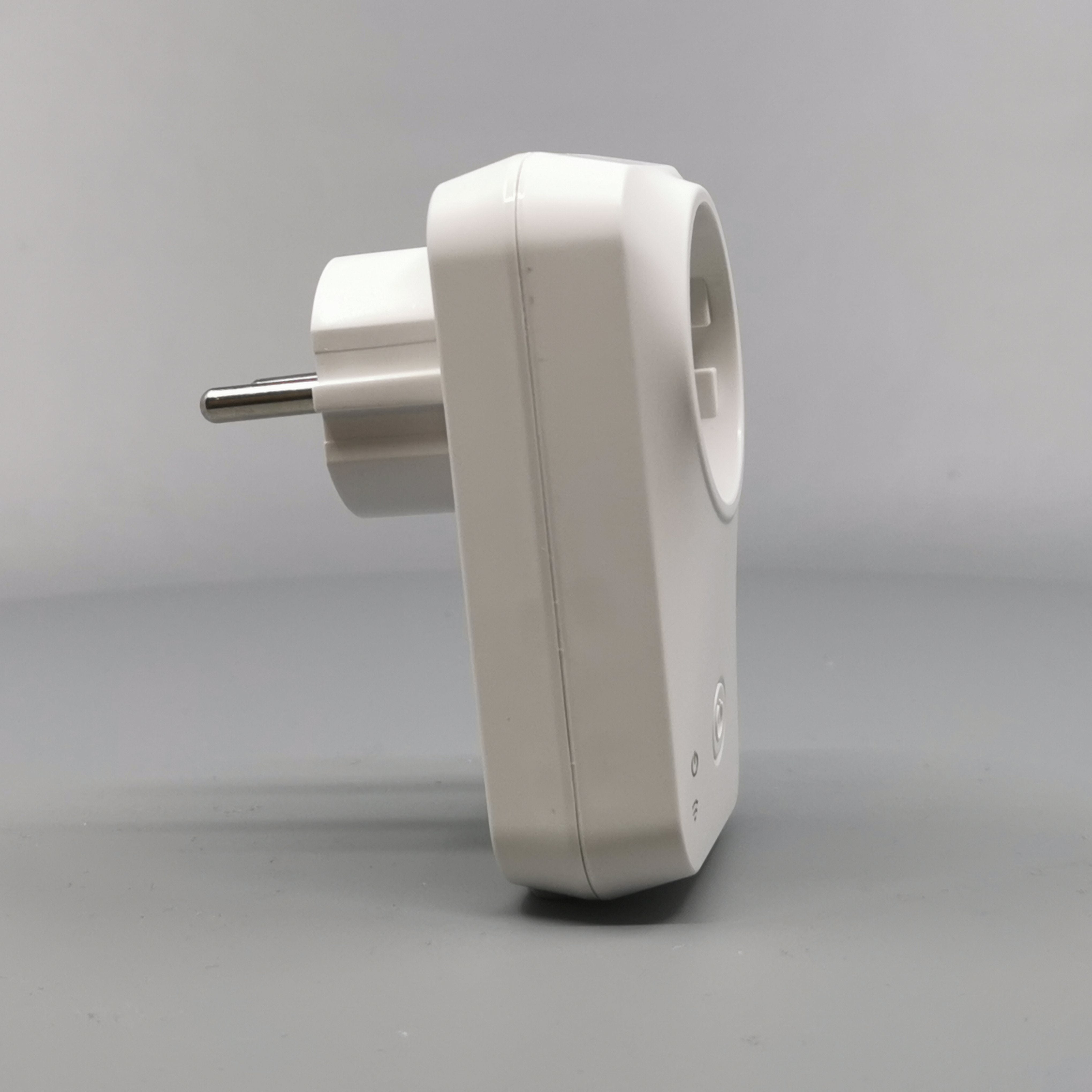 Wi-Fi stikkontakt m. tænd/sluk via smartphone