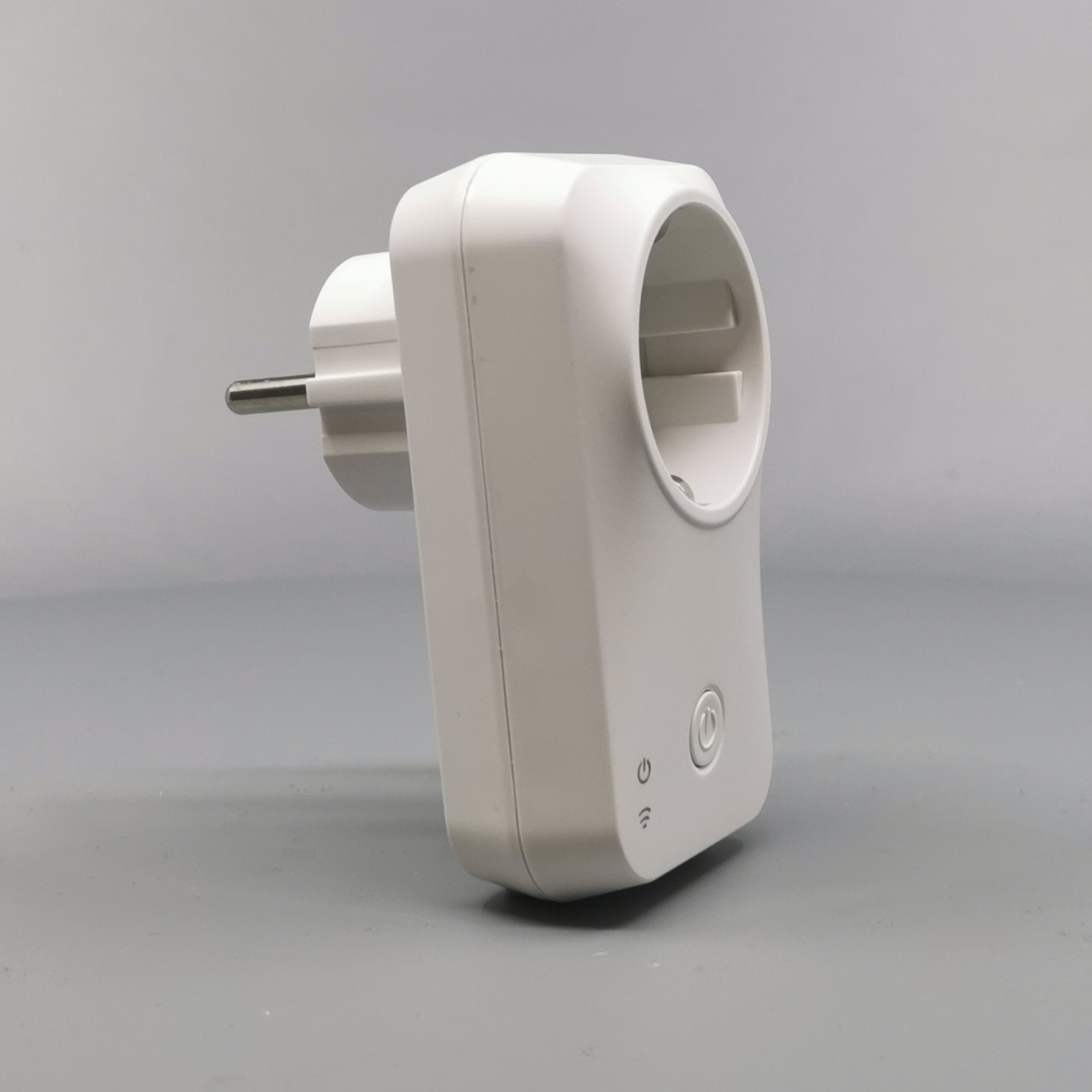 Wi-Fi stikkontakt m. tænd/sluk via smartphone