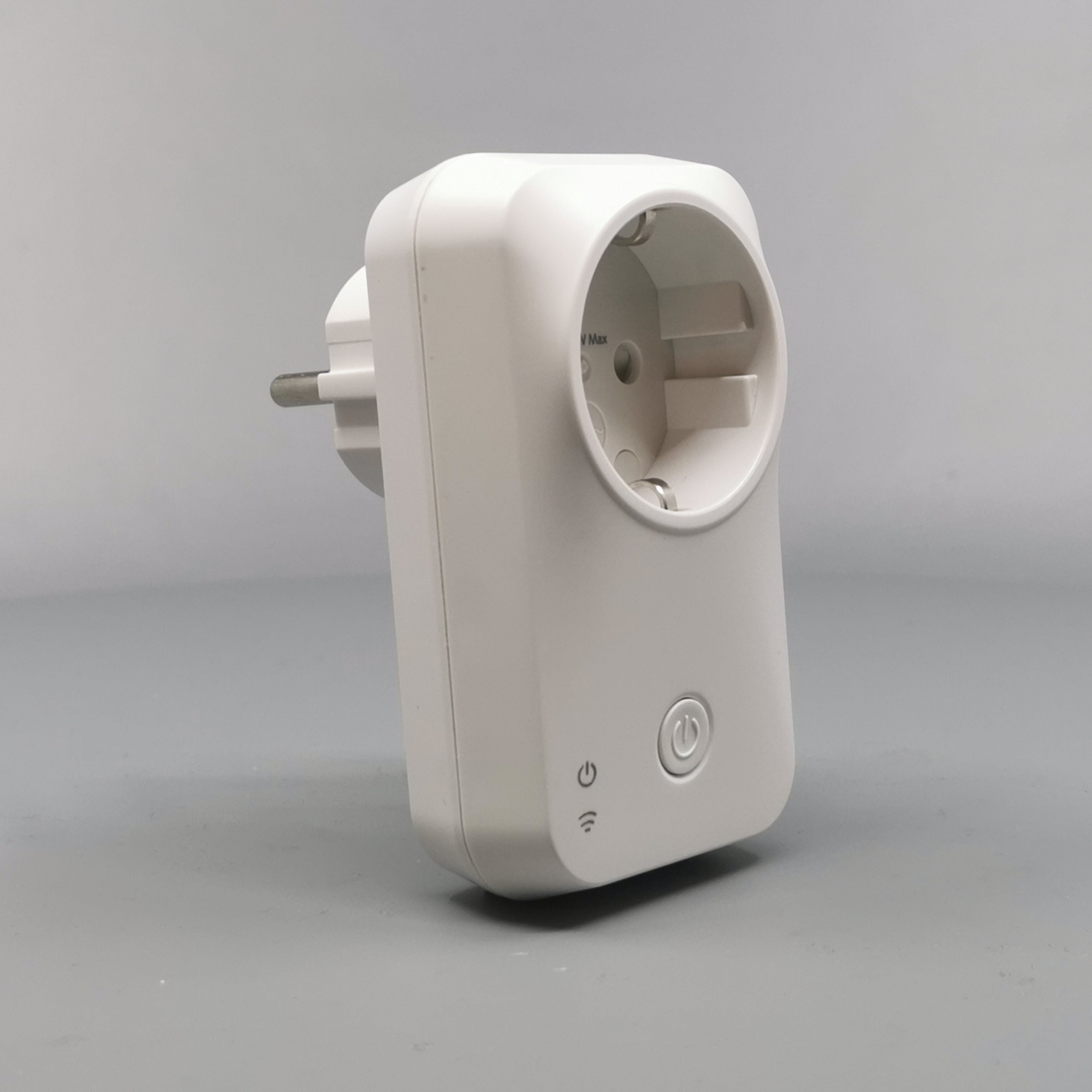 Wi-Fi stikkontakt m. tænd/sluk via smartphone